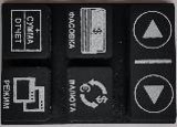 Кнопочная панель резиновая левая С-100