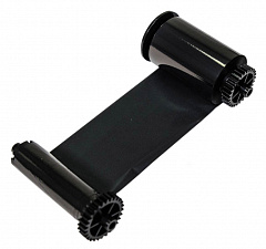 Черная смолянисто-восковая (Resin+Wax) лента (К) на 1200 оттисков с чистящим роликом в Йошкар-Оле